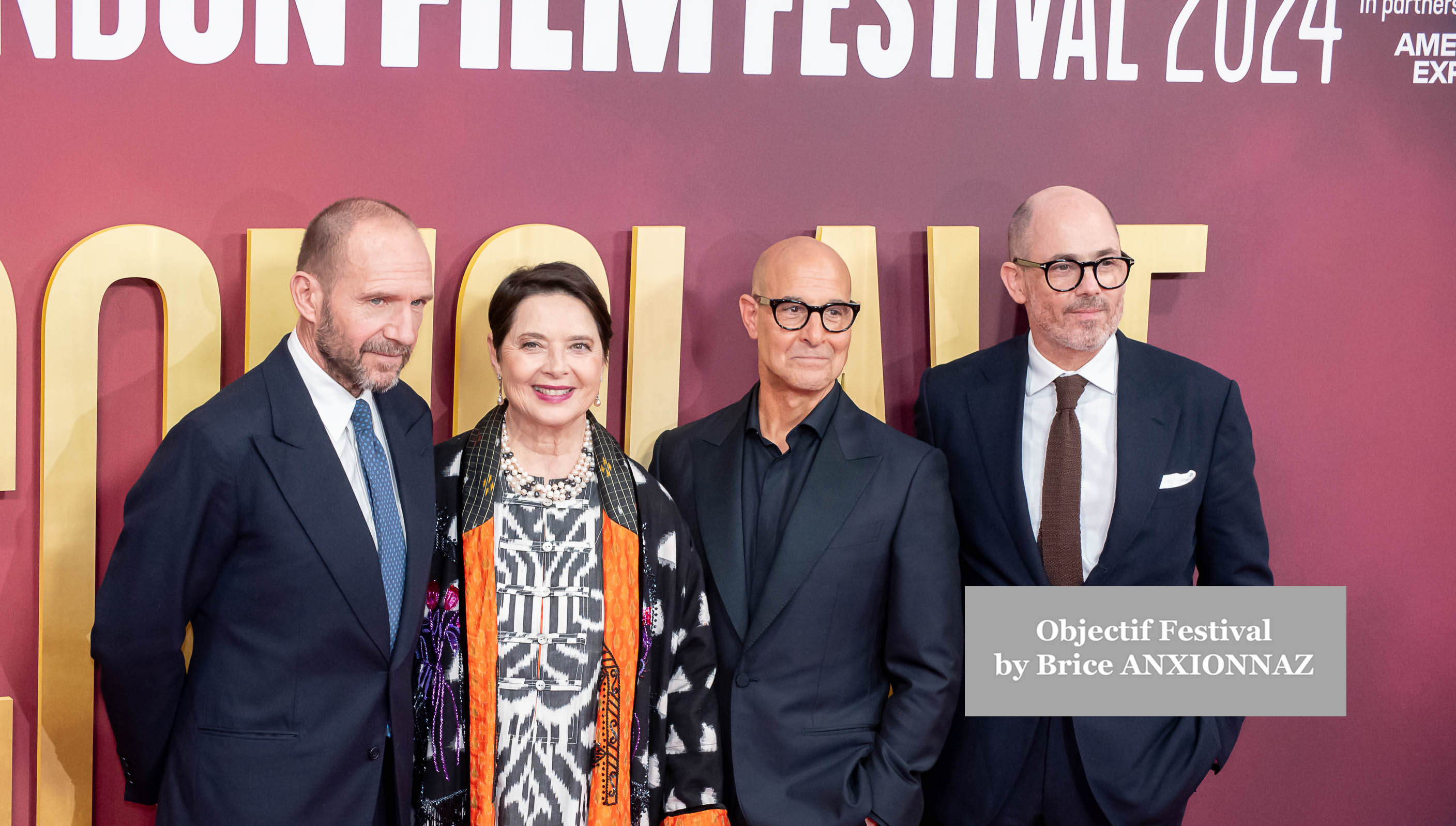 — royaume uni londres bfi london film festival 68th bfi london film festival 10 10 2024 conclave group photos